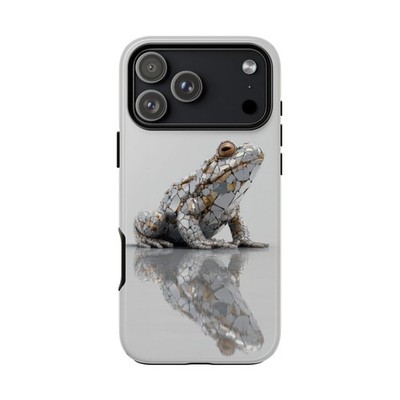 Phone Ink - iPhone/Galaxy/Pixel - Tough Case - Frog Fractured Mosaic