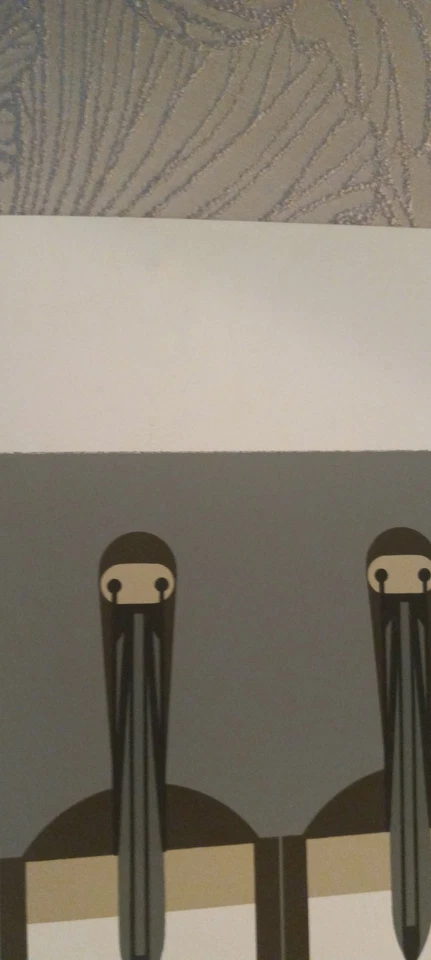 Serigrafía edición limitada Charley Harper Pier Group 824/1000 - 1984 Sally Blanchard Foto 3 de 4