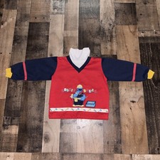 Vintage 90s Kids Sesame Street Cookie Monster Sweatshirt 4T