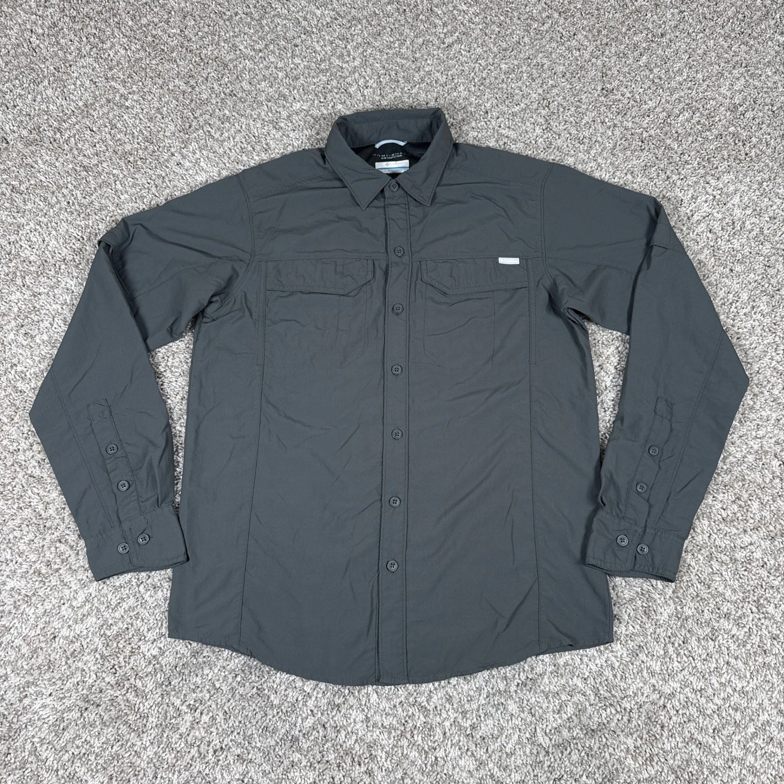 Columbia Shirt Mens Small Gray Omni Shade Hiking Vented Long Sleeve Silver Ridge
Opens in a new wind
