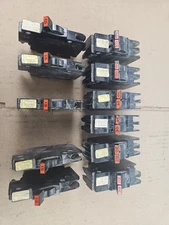 Lot of 11 Thin Federal Pacific FPE Stab-Lok Breaker Lot 50 30 20 15 Used