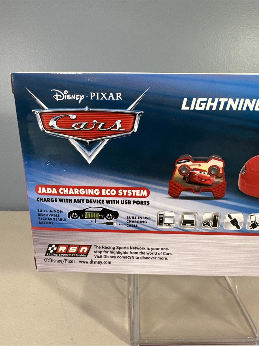 その他 Disney Pixar Cars Lightning McQueen RC Disney Pixar Cars 1:24 Lightning McQueen RC Radio Control Car 2.4