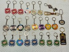 Las Vegas Casino Poker Chip Key Chains Lot 1- 5000