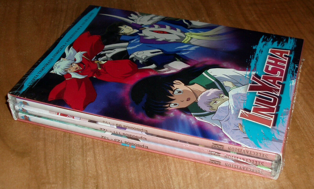 DVD INUYASHA (TEMPORADA 4 COMPLETA. EPISODIOS 100 - 132), DVD / BLU-RAY