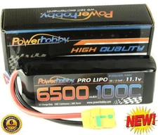 Powerhobby 3S 6500mAh 100C Lipo Battery w XT90 Plug : Big Rock