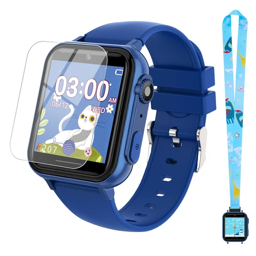 Children's Smart Watchs Camera Games Game Watches Music Player Boys Girls Gifts - Picture 3 of 51