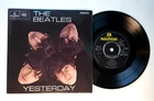 THE BEATLES EP ' YESTERDAY ' WITH S.I.U.K. 1ST PRESS - EX !