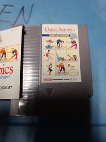 Dance Aerobics Nintendo NES Amazing Condition - with manual Tested Authentic