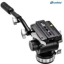 【US Dealer】 Leofoto BV-20 (Lever-Release) Pro Fluid Video Head with Arca Plate