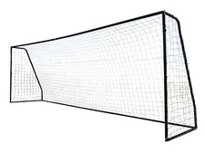 Vallerta Premier 24 X 8 FT. Regulation Size Soccer Goal Black 2 NETS