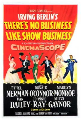 There's No Business Like Show Business 1954 - Vintage Classic Movie Poster