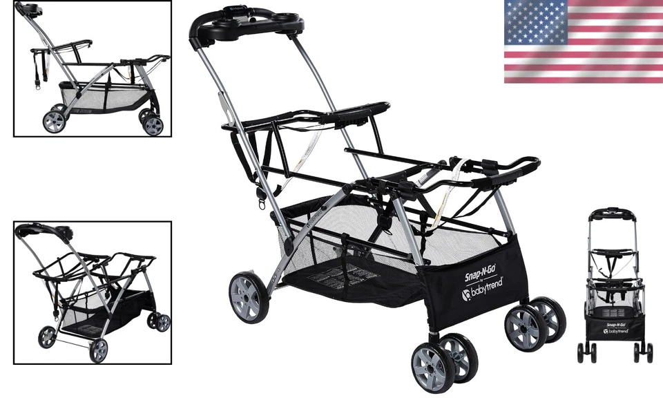 Universal Double Snap-N-Go Stroller: Lightweight and Convenient Parent Solution - Image 2 of 4
