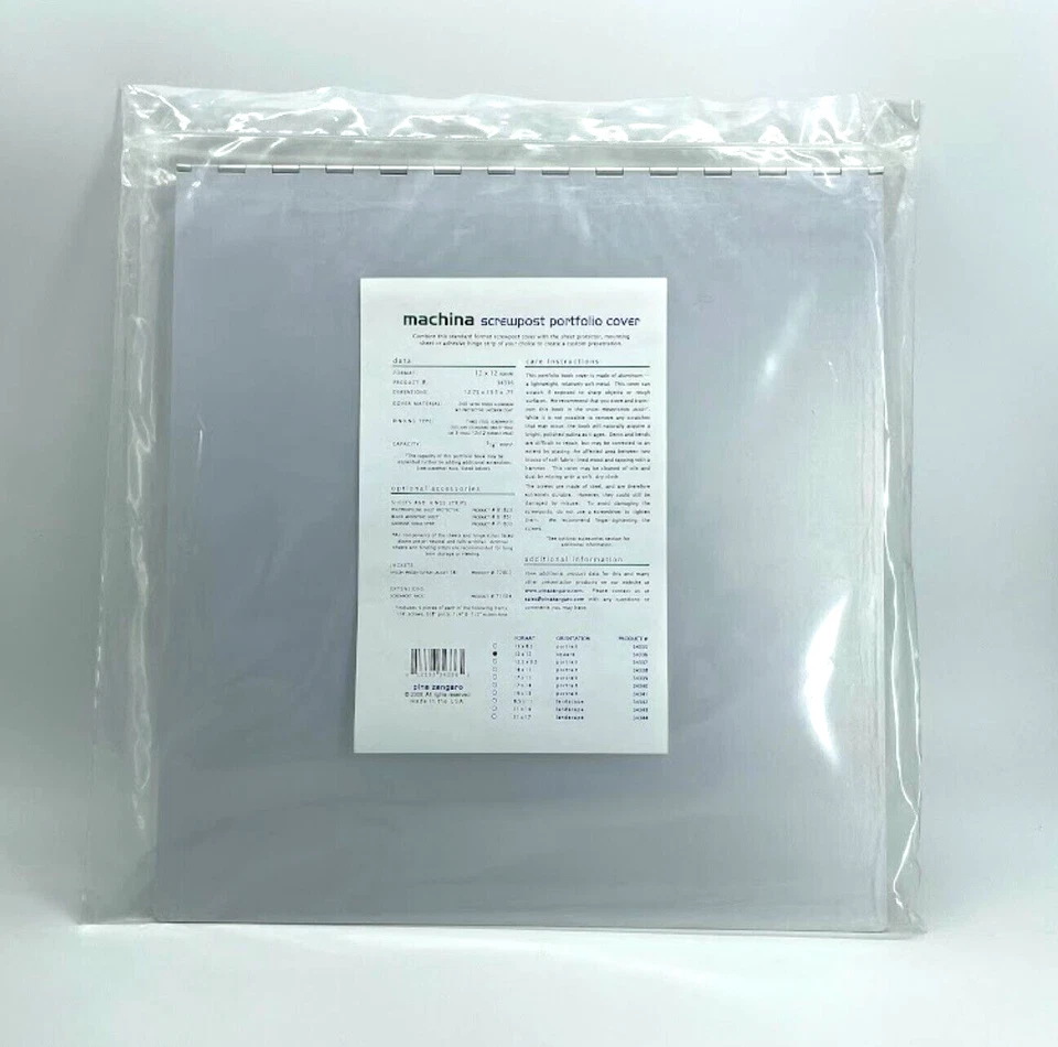 Pina Zangaro Machina — 12 x 12 — чехол-портфолио с винтовым штырем No34336 - Изображение 3 из 4