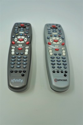 Set of 2 EUC COMCAST / XFINITY Motorola Custom DVR 3-Device Universal Remote 