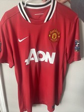 Nike Manchester United 2011/12 Champions 19 Home Jersey