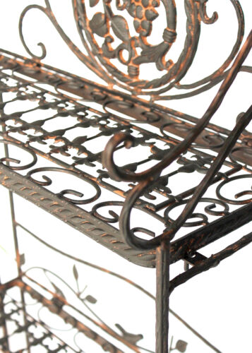 Estante Metal Vintage 1844 de Pie Antiguo 123CM para Libros la Cocina Jardín - Imagen 4 de 6