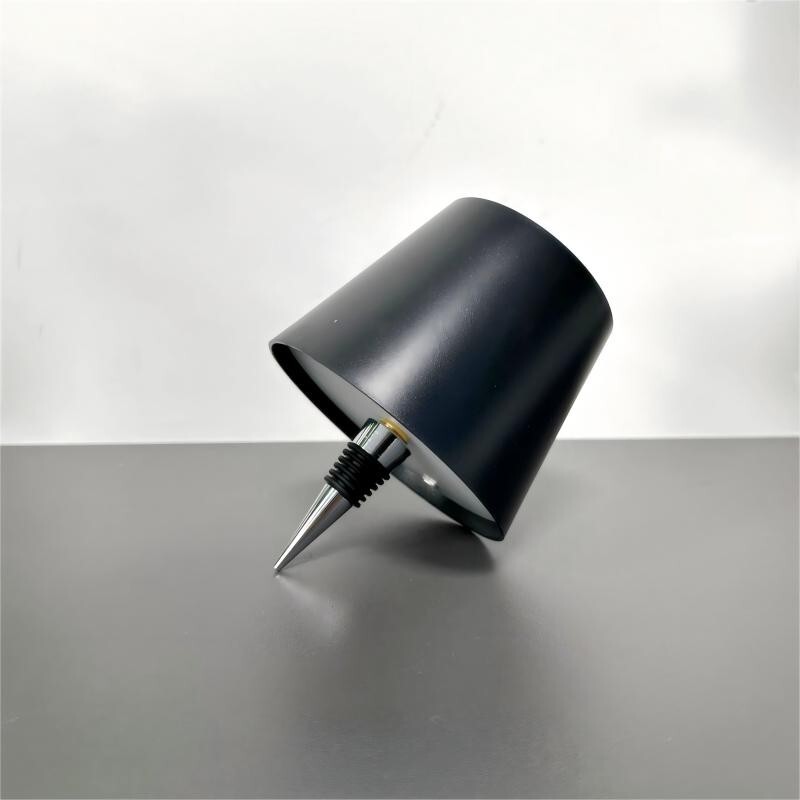 New Wine Bottle LED Table Lamp - 3-Color Dimmable, USB Rechargeable with Fast Shipping