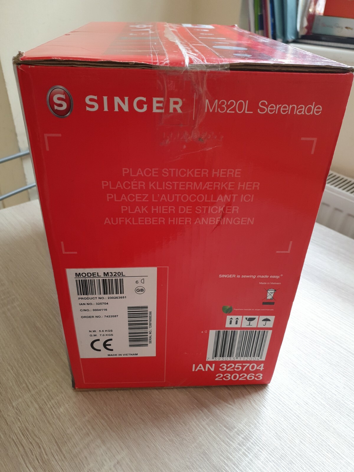 Singer m320l serenade, Sewing Machine BRAND NEW + FAST & FREE UK POST