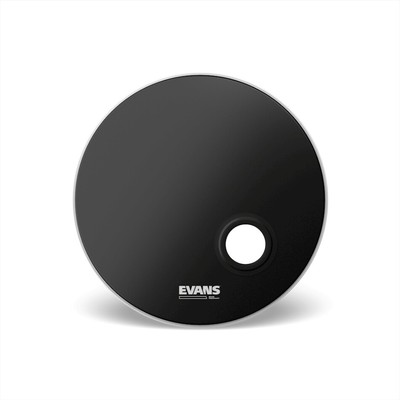Evans EMAD Resonant Black Bass Drumhead - 22 inch BD22REMAD