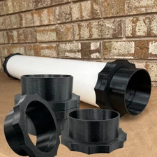 4" PVC Port Magnetic Dust Collector Fitting - Quick Disconnect