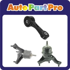 For Toyota Highlander 3.5L GAS 14-19 Engine Motor & Auto Transmission Mount 3PCS