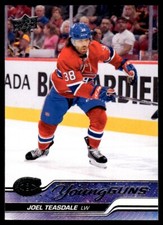 2023-24 Upper Deck Young Guns Joel Teasdale Rookie Montreal Canadiens #459