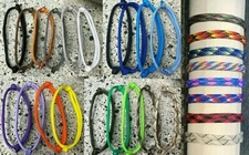 Paracord bracelet ANY COLOUR adjustable wristband Friendship party rope