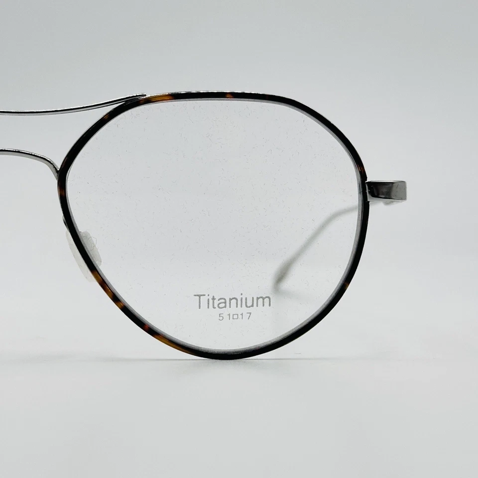 Gafas Talla Anteojos Hombres Ovaladas Marrón Plata por Caroline Abram Mod. ZESTE NUEVO Foto 2 de 4