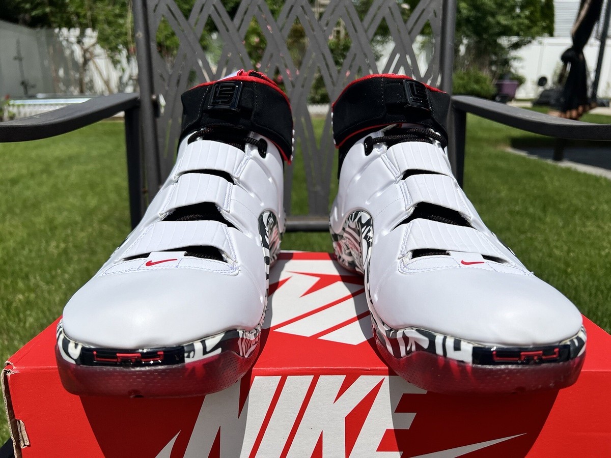 Nike Zoom LeBron 4 Graffiti DJ4888-100 Sz 13 Size 13 LeBron IV | eBay