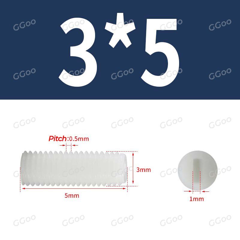 Viti, Rondelle, Dadi Viti Plastica Grani Filettati DIN 551 - ELEKTROZUBEHÖR - Foto 4