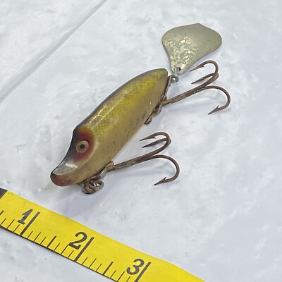 Vintage HEDDON Fishing Lure Flap-Tail Jr. Lure Hard To Find