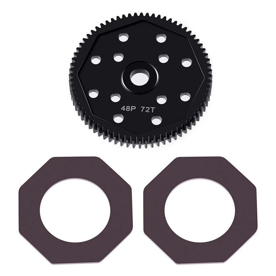 Ingranaggio Metallico 66T Spur Gear Per TAMIYA TT-02 | Ricambio Upgrade RC