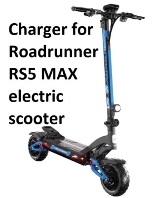  power supply 3A fast battery Charger for  Roadrunner RS5 MAX E- Scooter XMT