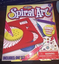 CREATIVE KIDS SPIRAL ART KIT Creative Spiral Drawing Ages 6 arts crafts