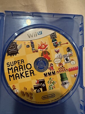 Super Mario Maker Nintendo Wii U Video Game Disc Only