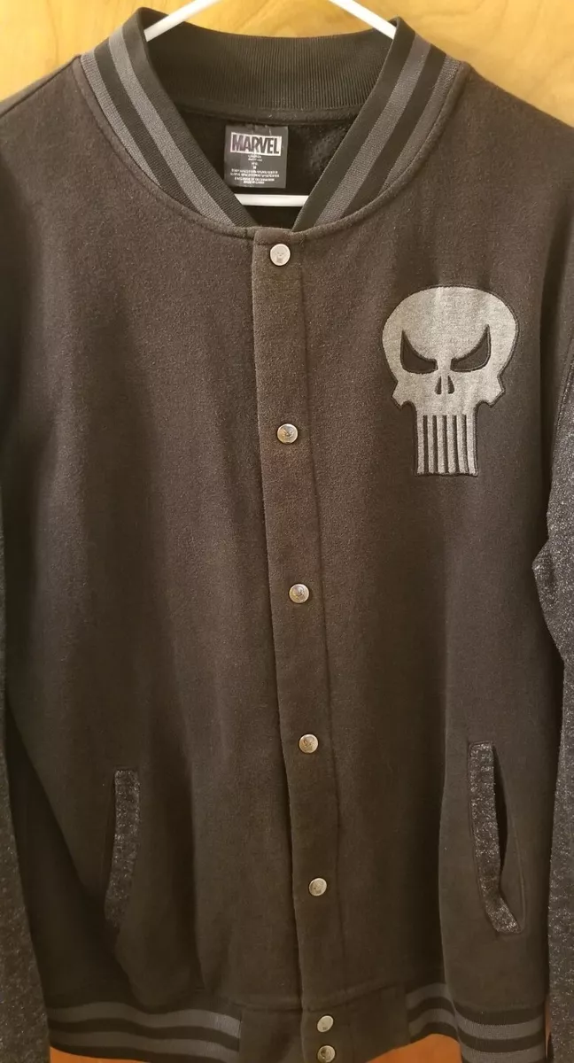 Punisher varsity jacket shop