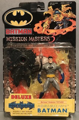 2000  VINTAGE - DULUXE ANTI-VIRUS BRUCE WAYNE  BATMAN - MISSION MASTERS 3 