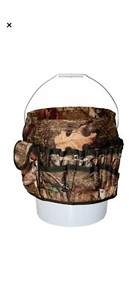 Bucket Boss Camo Bucketeer 12in L x 12in W x 11-1/2in H Bucket Tool Organizer