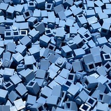 LEGO Medium Blue 1x1 Brick 3005 - 100 New Pieces - Building Bricks
