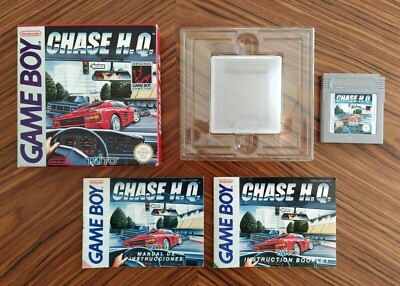 Chase H.Q. Taito Game Boy HQ PAL Komplett Versand Kombiniert Lesen