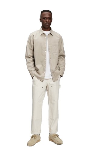 GAP Men's Slim Stretch Poplin Button-Down Shirt - Long Sleeve Casual Dress Shirt