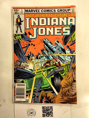 The Further Adventures of Indiana Jones #3 VF-NM Marvel Comic Book 17 TJ84