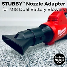 STUBBY™ Nozzle Adapter for Milwaukee M18 FUEL Dual Battery Leaf Blower (2824-20)