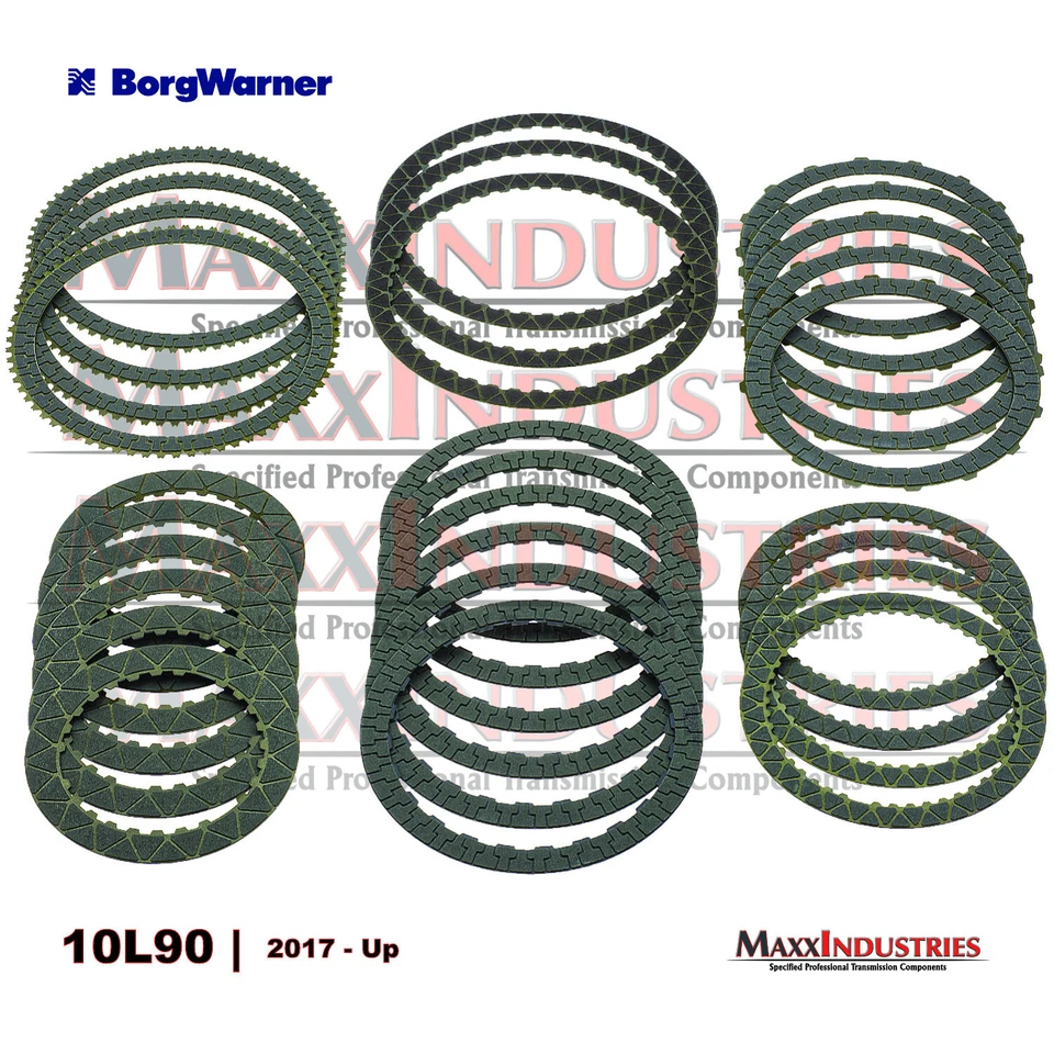 Kit de reconstrucción de transmisión de 10 velocidades 10L90 juego de embrague de fricción BW OEM 2017-encendido Foto 2 de 3