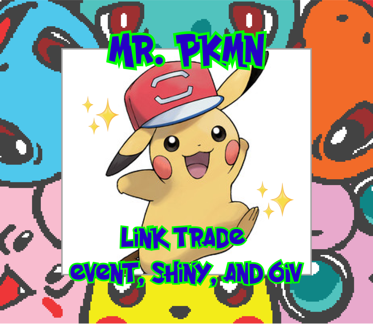 EZC✨Pokémon✨ALOLA CAP PIKACHU✨Pokémon Link Trade✨Pokémon Event Cap Pikachu✨