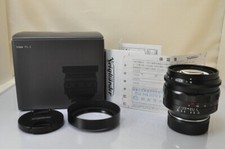  MINT  Voigtlander NOKTON 50mm F/1.1 VM Lens for Leica M mount w/Box 5555