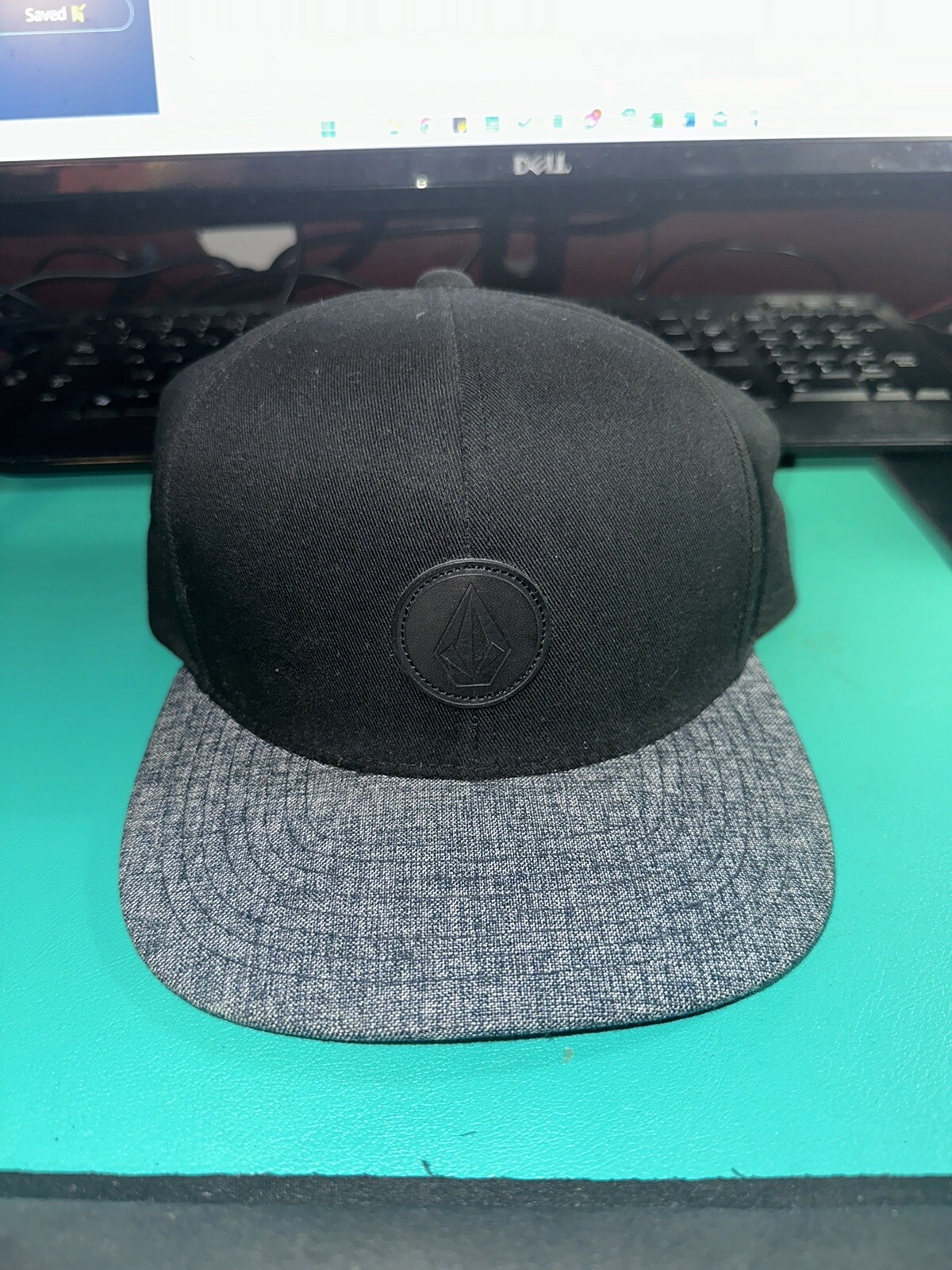 Volcom SnapBack Hat Black Gray - image 1