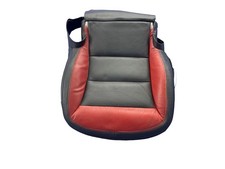 2012 Chevy Corvette C6 Front Right Lower Bucket Seat Cushion Red Black