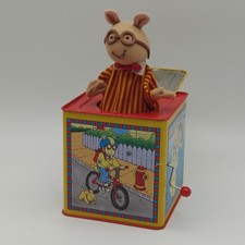 Arthur TV Show Jack In The Box Plays Theme Song Schilling 1998 Music Box Tested
