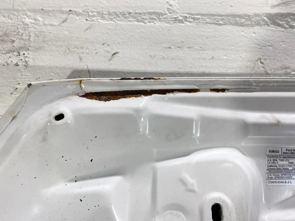 15-18 FORD FOCUS FRONT HOOD BONNET SHELL SKIN COVER PANEL BLUE OEM - Image 4 of 4